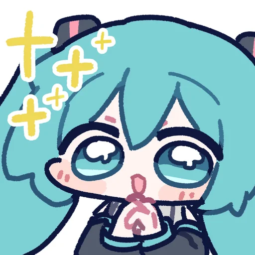 ✨ Стикер «Hatsune Miku» для Telegram
