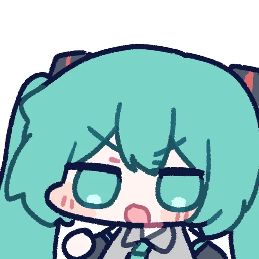 👊 Стикер «Hatsune Miku» для Telegram