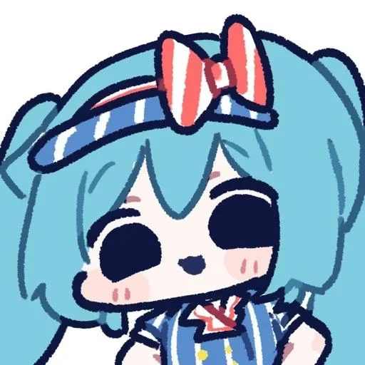 😈 Стикер «Hatsune Miku» для Telegram