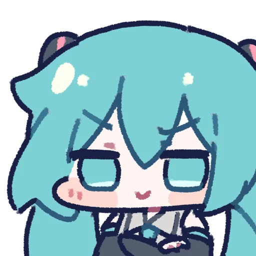 😏 Стикер «Hatsune Miku» для Telegram