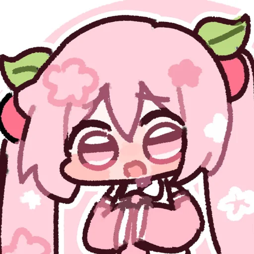 🥵 Стикер «Hatsune Miku» для Telegram