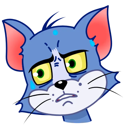 😕 Стикер «Tom and Toodles» для Telegram