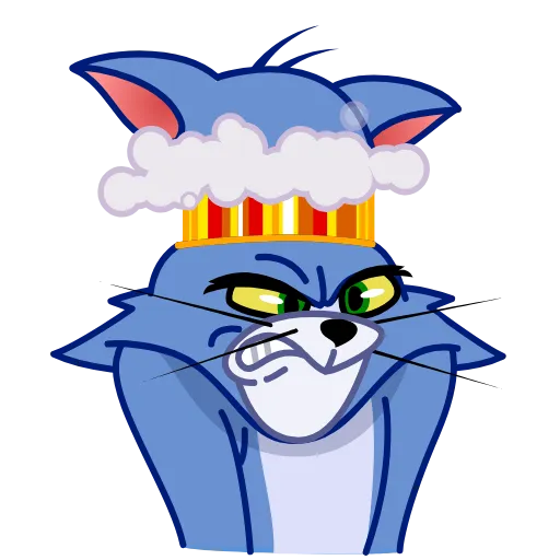 🤬 Стикер «Tom and Toodles» для Telegram