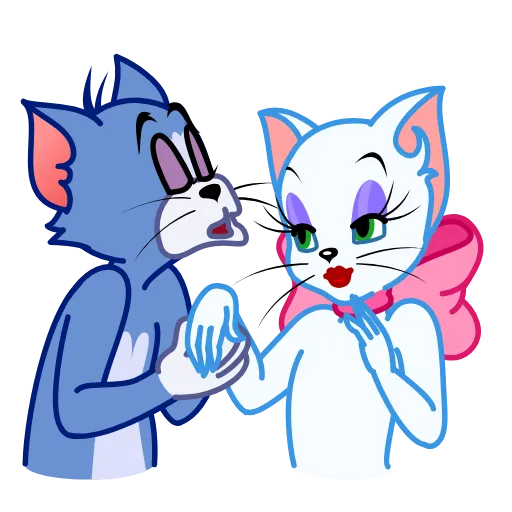 😽 Стикер «Tom and Toodles» для Telegram