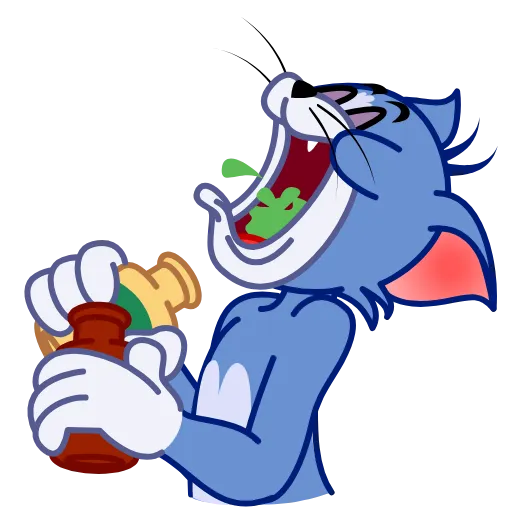 💊 Стикер «Tom and Toodles» для Telegram