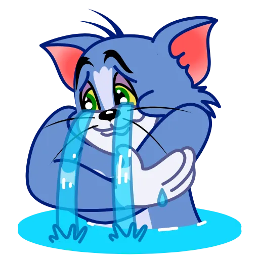 😿 Стикер «Tom and Toodles» для Telegram