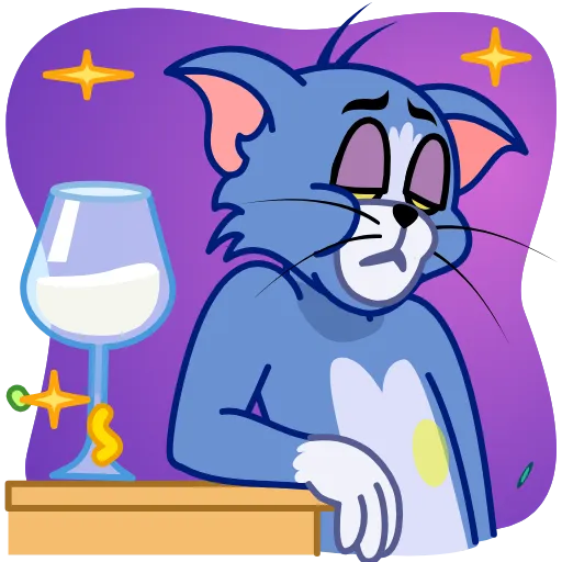 🥱 Стикер «Tom and Toodles» для Telegram