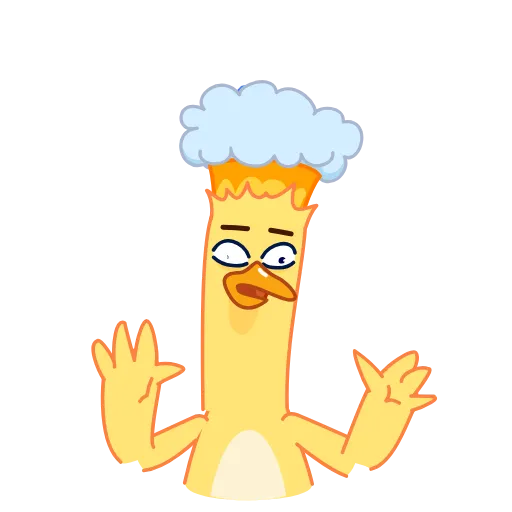 🤯 Стикер «Tony McDuck» для Telegram