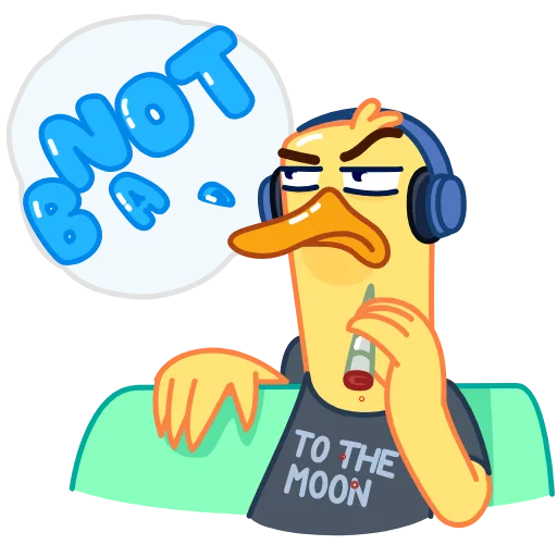 👌 Стикер «Tony McDuck» для Telegram