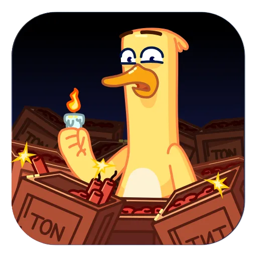 😳 Стикер «Tony McDuck» для Telegram