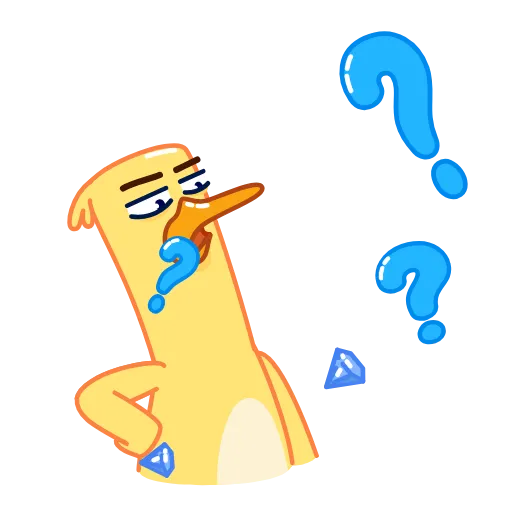 🤔 Стикер «Tony McDuck» для Telegram
