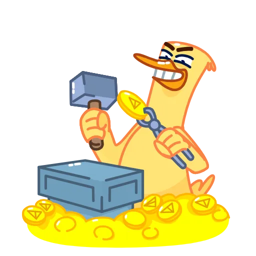 🙂 Стикер «Tony McDuck» для Telegram
