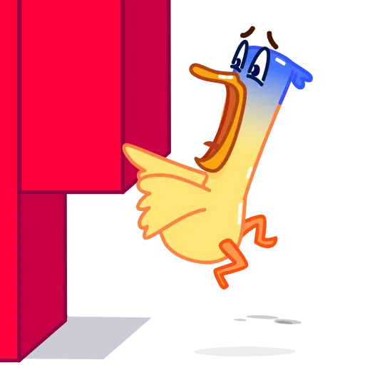 😱 Стикер «Tony McDuck» для Telegram