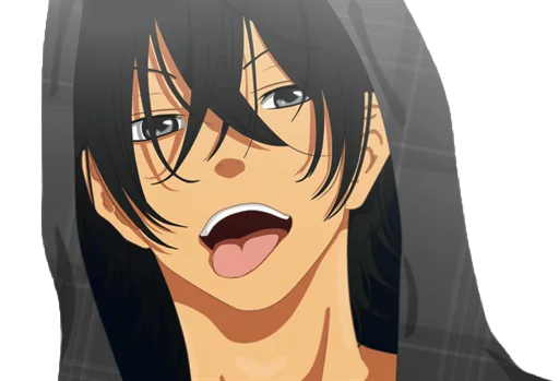 😜 Стикер «Tonari no kaibutsu_kun (αняα)» для Telegram