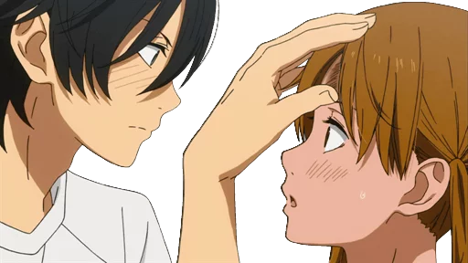 💑 Стикер «Tonari no kaibutsu_kun (αняα)» для Telegram