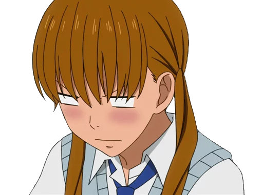 😡 Стикер «Tonari no kaibutsu_kun (αняα)» для Telegram