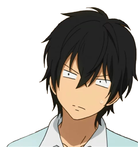 😳 Стикер «Tonari no kaibutsu_kun (αняα)» для Telegram