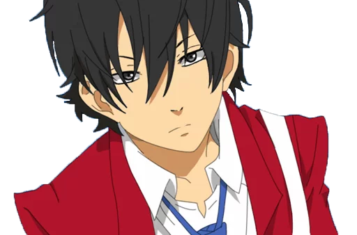 😶 Стикер «Tonari no kaibutsu_kun (αняα)» для Telegram
