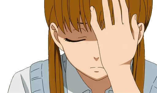 😞 Стикер «Tonari no kaibutsu_kun (αняα)» для Telegram