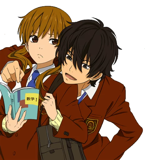 Стикерпак Tonari no kaibutsu_kun (αняα) для Telegram