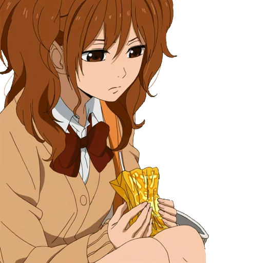😔 Стикер «Tonari no kaibutsu_kun (αняα)» для Telegram