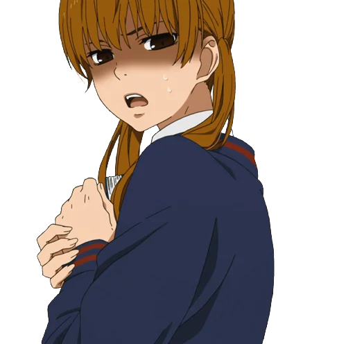 😨 Стикер «Tonari no kaibutsu_kun (αняα)» для Telegram