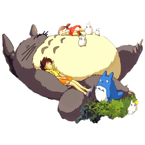 Стикерпак Totoro для Telegram