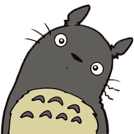 👀 Стикер «Totoro» для Telegram