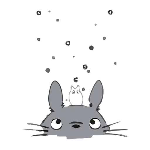 👀 Стикер «Totoro» для Telegram