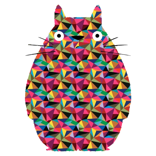 🌈 Стикер «Totoro» для Telegram