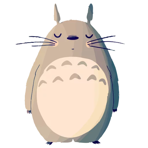 😶 Стикер «Totoro» для Telegram