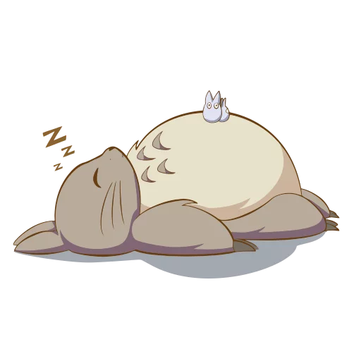 💤 Стикер «Totoro» для Telegram