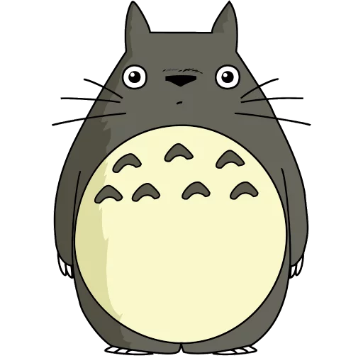 😯 Стикер «Totoro» для Telegram