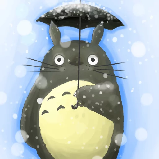 ❄ Стикер «Totoro» для Telegram
