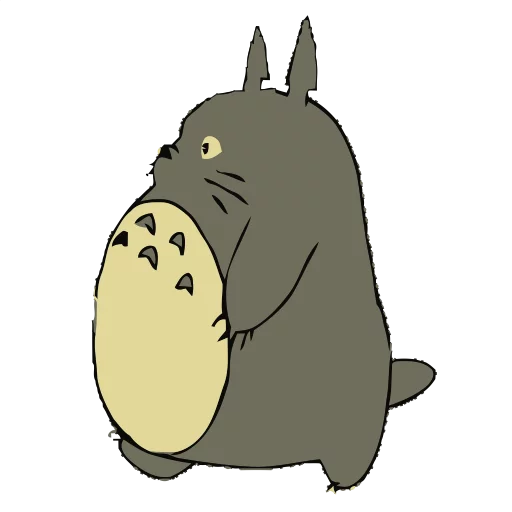 🚶 Стикер «Totoro» для Telegram
