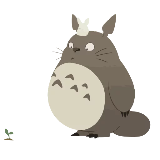 🌱 Стикер «Totoro» для Telegram