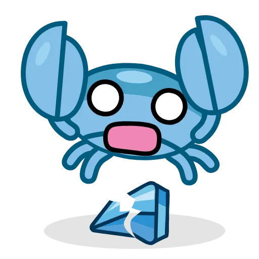 Стикерпак Ton Crab для Telegram