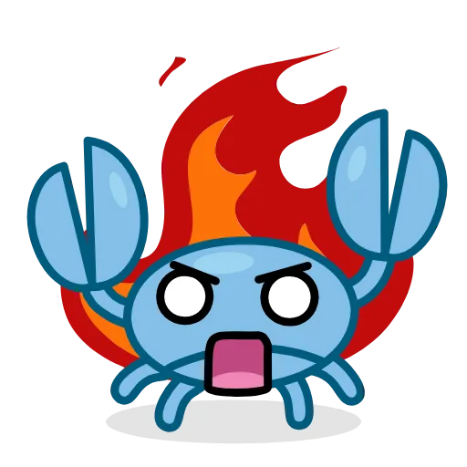 😡 Стикер «Ton Crab» для Telegram