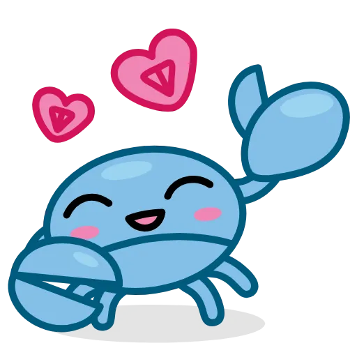 😍 Стикер «Ton Crab» для Telegram