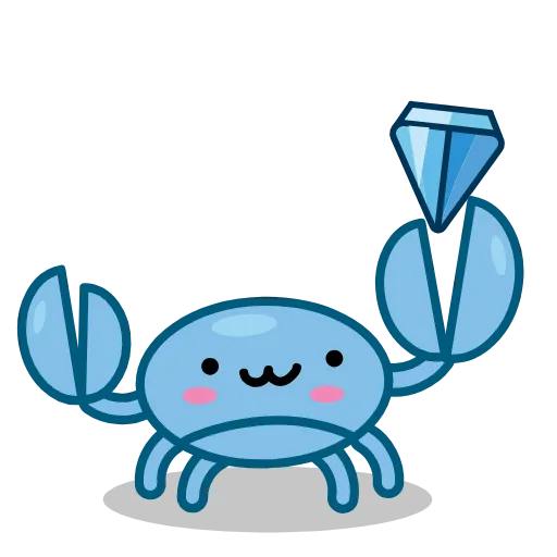 😉 Стикер «Ton Crab» для Telegram