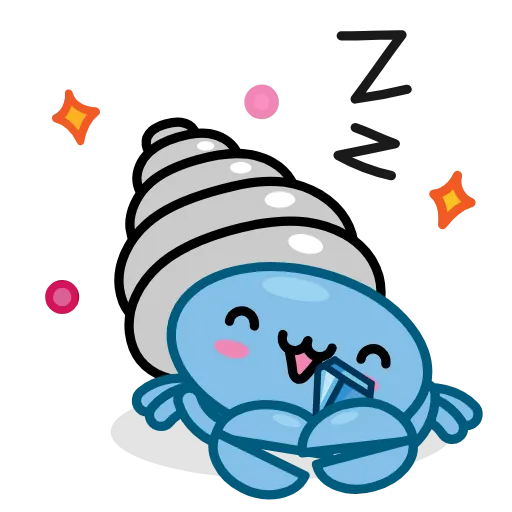 😴 Стикер «Ton Crab» для Telegram