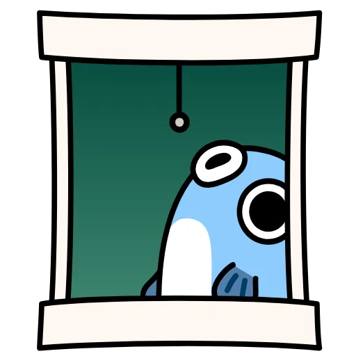 👻 Стикер «TON FISH» для Telegram