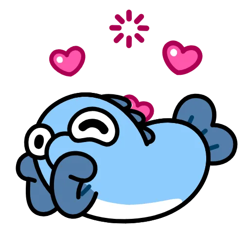 🥰 Стикер «TON FISH» для Telegram