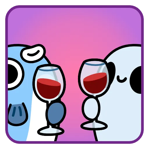 🍷 Стикер «TON FISH» для Telegram