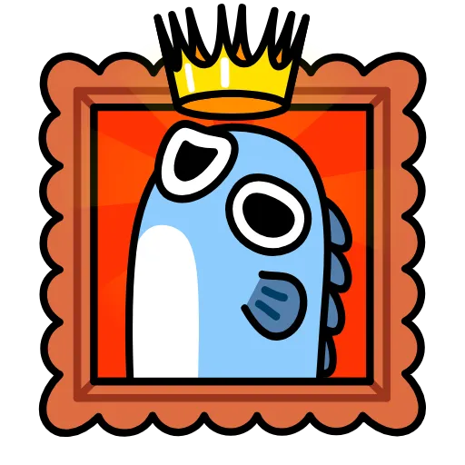 👑 Стикер «TON FISH» для Telegram