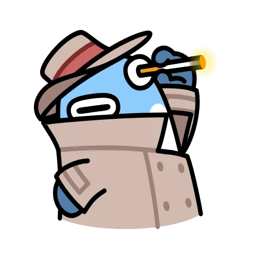 🕵️‍♂️ Стикер «TON FISH» для Telegram