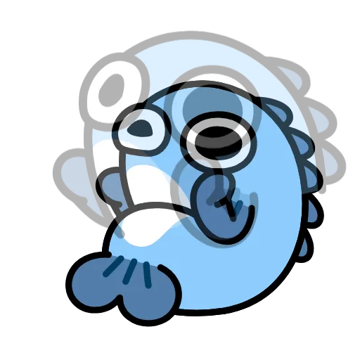 🤔 Стикер «TON FISH» для Telegram