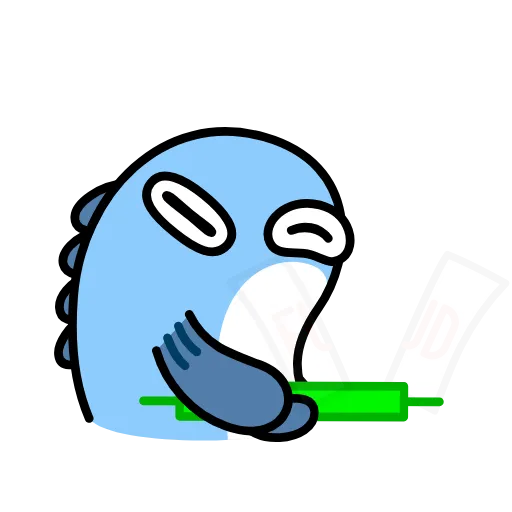 🗡️ Стикер «TON FISH» для Telegram