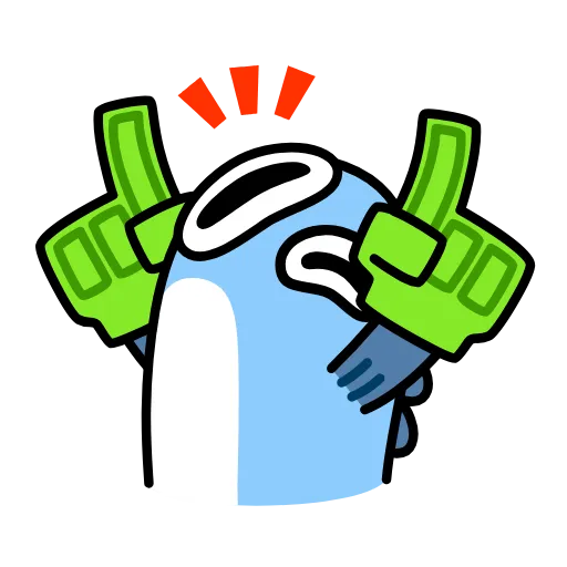 ☝️ Стикер «TON FISH» для Telegram