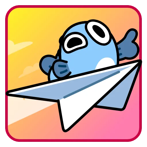 ✈️ Стикер «TON FISH» для Telegram